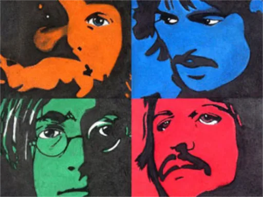The Beatles Let It Be - view from top
