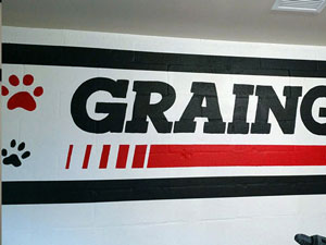 Grainger Logo Mural
