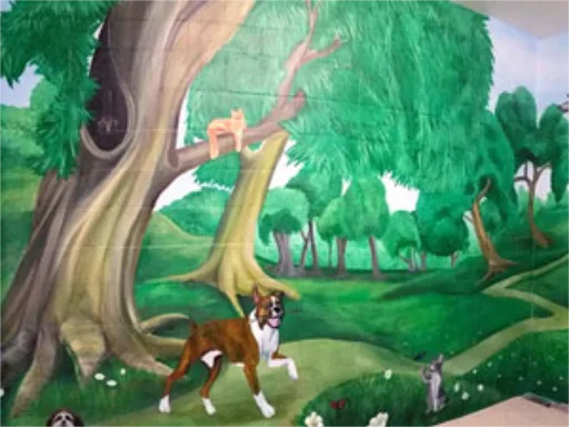 Dog Kennel Wall